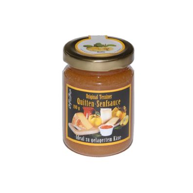 Ruwisch & Zuck Original Tessiner Quittensenfsauce süßlich scharf 190g