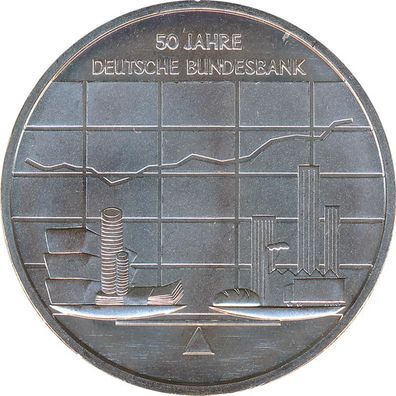 BRD 10 Euro 2007 J Deutsche Bundesbank Silber*