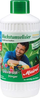 Mairol® Wachstumselixier Universal Flüssigdünger Liquid - 0,5 Liter für 250 Liter