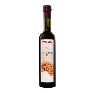 Wiberg Sherry Essig mit charakteristische Aromen Flasche 500ml