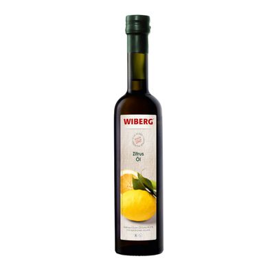 Wiberg Zitrus Öl aus hochwertigem nativem Olivenöl Flasche 500ml