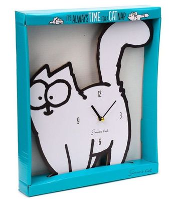 NEU Simons Katze Wanduhr Uhr Bilderuhr Simon ´s Cat