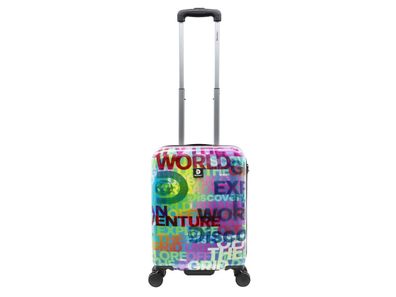 Discovery Explore the World ABS/PC Trolley TSA Zahlenschloss Spinner 56 cm