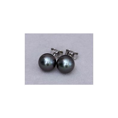 Luna-Pearls - O144 - Ohrstecker - Tahitiperlen 8-9mm - 585