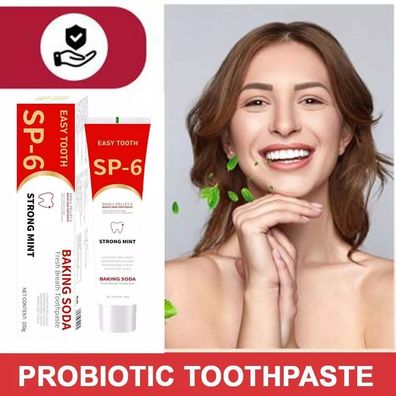 Sp-6 Probiotic Brightening Toothpaste, Deep Cleaning Care Toothpaste