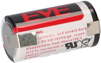 EVE Lithium Batterie ER26500 ER 26500 C 3.6V 8500mAh Li-SOCI2 LF U