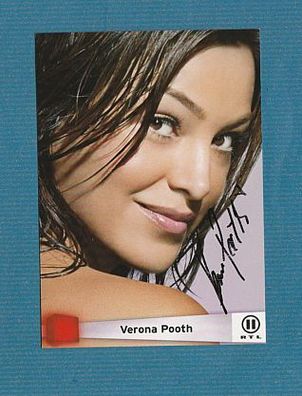 Verona Pooth (ex Feldbusch) - persönlich signiert (1)