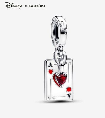 Pandora Disney Villains Herzkönigin Doppelter Charm-Anhänger