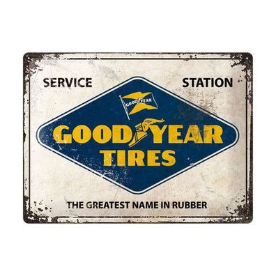 Goodyear - Blechschild - Service Station