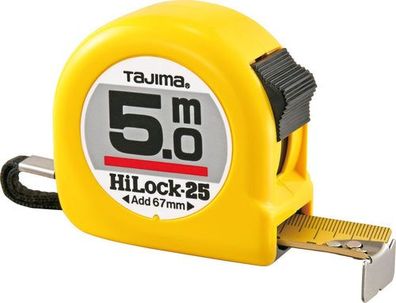 Tajima - Taschenbandmaß - Hi Lock - 16 mm 5 m