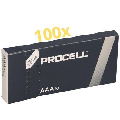 1000x Duracell Procell MN2400 Micro Batterie