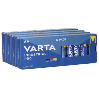 40x Varta AA Migon Alkaline LR06 1,5V 4x 10er Pack