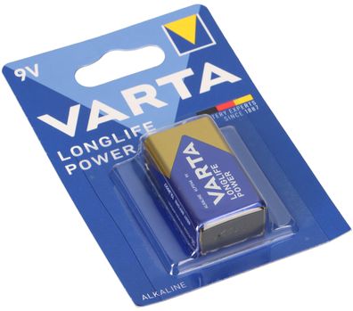 Varta 4922 Longlife Power 9V-Block 1er Blister