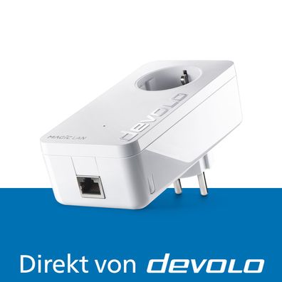 devolo Magic 1 LAN Powerline Internet Verstärker 1x Erweiterungsadapter