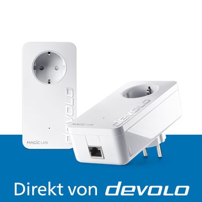 devolo Magic 1 LAN Powerline 1x Gigabit LAN Port 2x Adapter