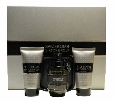 Viktor & Rolf Spicebomb Set 50ml + 50ml SG + 50ml ASB Eau de Toilette für Herren