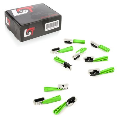 10x Regenleiste Clips für Mercedes BENZ 190 W201 C- E-KLASSE W202 W124 CLK C208