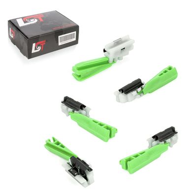 5x Clips Regenleiste für Mercedes BENZ 190 W201 C- E-KLASSE W202 W124 CLK C208