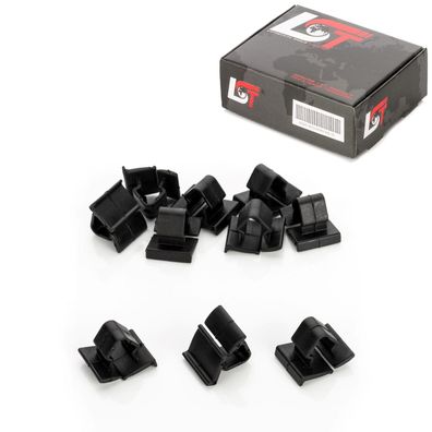 10x Clips Motorhauben Dämmmatten Dämmung Befestigung Klammer für FIAT 500 - 2007