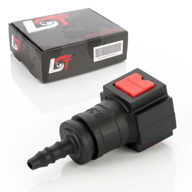 Kraftstoffleitung Verbinder Schlauchkupplung Schnellverschluss 6.3 x 5 mm