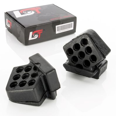 2x Gummipuffer Kofferraum Stoßdämpfer seitlich für OPEL ZAFIRA A F75