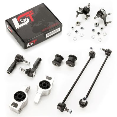 Querlenkersatz Set Vorderachse Stabilisator Lagerung LR für AUDI SEAT SKODA VW