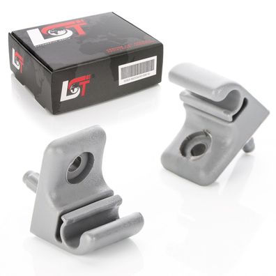 2x Sonnenblendenhalter Sonnenblenden Halterung Halter Vizor Clips für FIAT