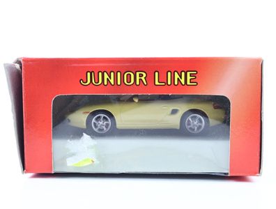 Schuco Junior Line 27130 Modellauto PKW Porsche Boxster gelb 1:43