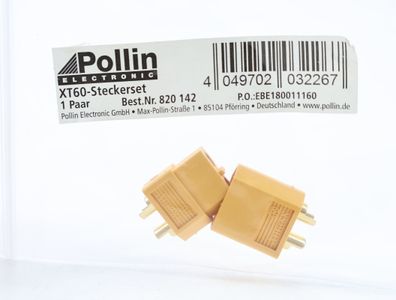 Pollin 820 142 Steckerset XT60 2-tlg