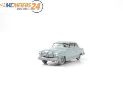 Wiking H0 422/2B Modellauto Borgward Isabella grünblau 1:87 E73