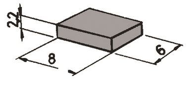 Roco 42256 6 Stück Packung Magnete