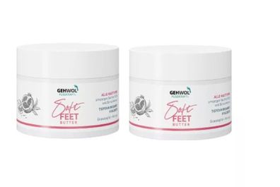 2 x GEHWOL Fusskraft Soft Feet Butter 100ml