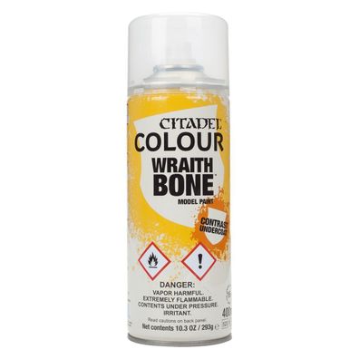 Games Workshop 62-33 Colour Wraithbone Spray (400ml) Warhammer