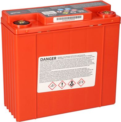 Genesis 12V 16Ah 12XE16 Reinblei Batterie mit M6 Innengewinde