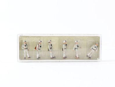 Preiser H0 10555 Figuren-Set 6-tlg. Bergarbeiter 1:87