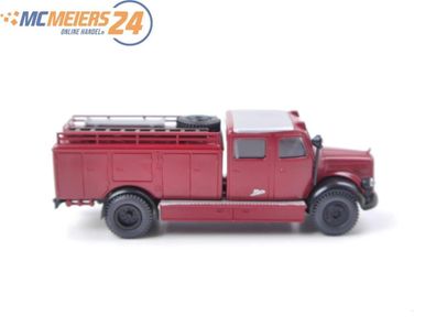 Brekina H0 Modellauto Feuerwehr Mercedes Benz MB Metz Gerätewagen 1:87 E73