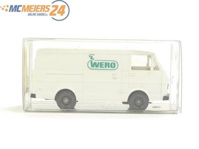 E169 Wiking H0 300/14 Modellauto Volkswagen VW LT 28 Kasten "WERO" 1:87