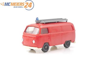 Wiking H0 1048/1A Modellauto Feuerwehr VW T2 Kasten orangerot 1:87 E73