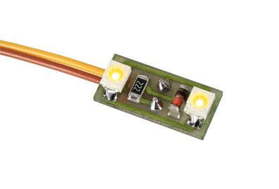 Viessmann 6021 Hausbeleuchtung, 2 LEDs warmweiß, 3 Stück