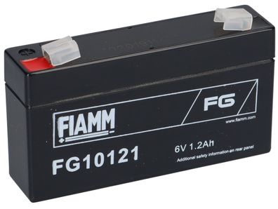 Fiamm Blei-Akku FG10121 Pb 6V / 1,2Ah Faston 4,8