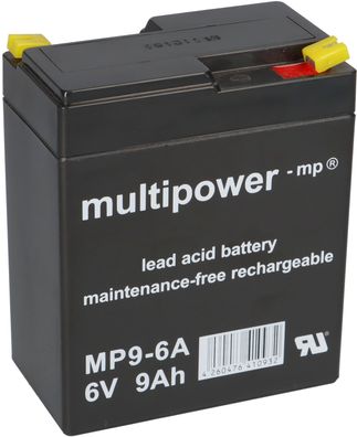 Multipower Blei-Akku MP9-6A Pb 6V / 9Ah