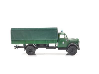 Brekina H0 4307 Modellauto LKW Borgward B 4500 "Polizei Niedersachsen" 1:87