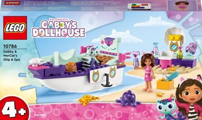 LEGO® Gabby's Dollhouse 10786 Meerkätzchens Schiff und Spa