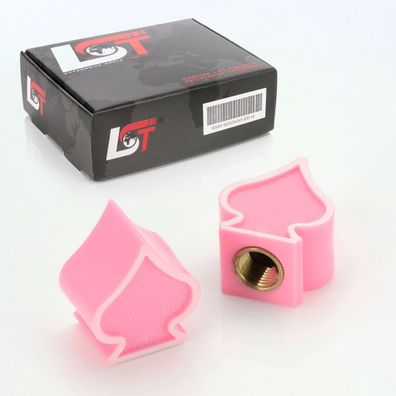 2x Ventilkappe Reifenventil VENTIL KAPPE PIK PINK FÜR PKW LKW Motorrad QUAD NEU