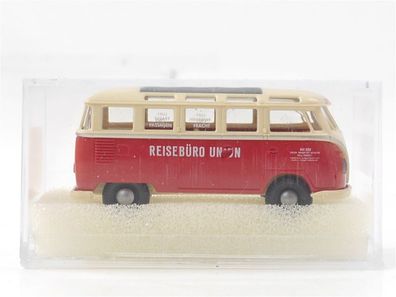 Brekina H0 3182 Modellauto VW T1 Samba "Reisebüro Union" 1:87