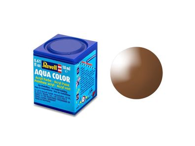 Revell 36180 Farbe Aqua lehmbraun, glänzend 18 ml