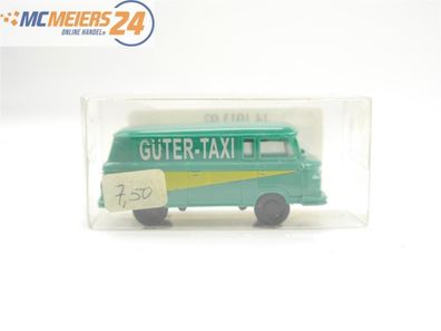 SES s.e.s. H0 14 1013 02 Modellauto PKW grünes Barkas "Güter-Taxi" 1:87 E510b