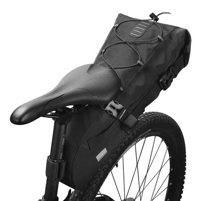 SAHOO Fahrradtasche unter dem Fahrradsitz mit Reißverschluss Reisetasche für Fahrr