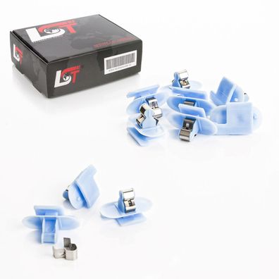 10x Clip Kofferraum Heckklappen Verkleidung für OPEL Vauxhall Chevrolet Renault