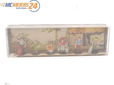 Merten H0 896 Figuren-Set 6-tlg. Landarbeiter Bauer Bäuerin E625